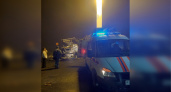 Спасатели потушили вспыхнувшие грузовики после ДТП на трассе М5 «Урал»